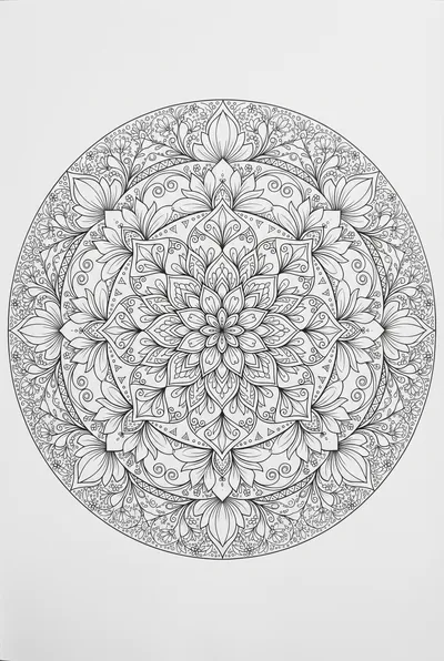 Mandala coloring pages