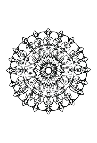 Circular Mandala Pattern