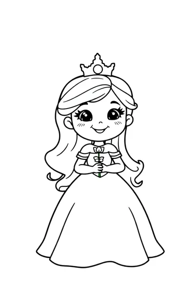 Princesa de cuento de hadas