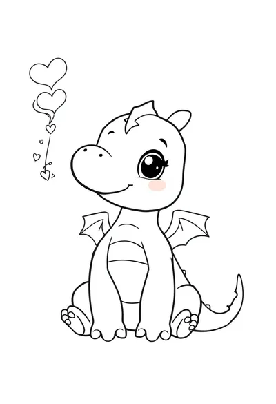 Cute Baby Dragon