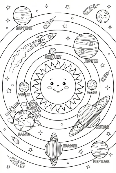 Friendly Solar System Adventure