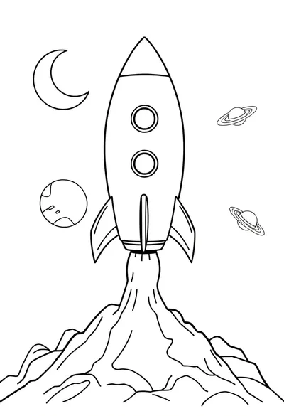 A Pure Black And White Line Art Coloring Page, Consisting So Coloring Page