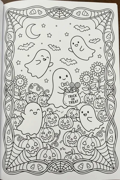 快乐万圣节幽灵与南瓜