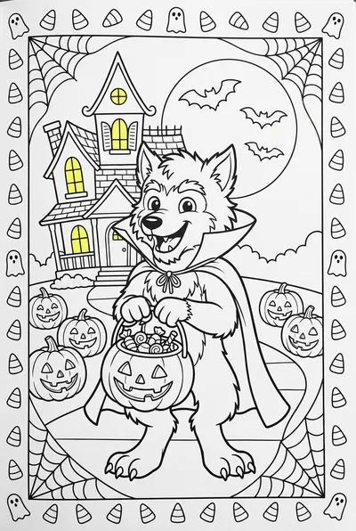 Joyful Werewolf Halloween Adventure