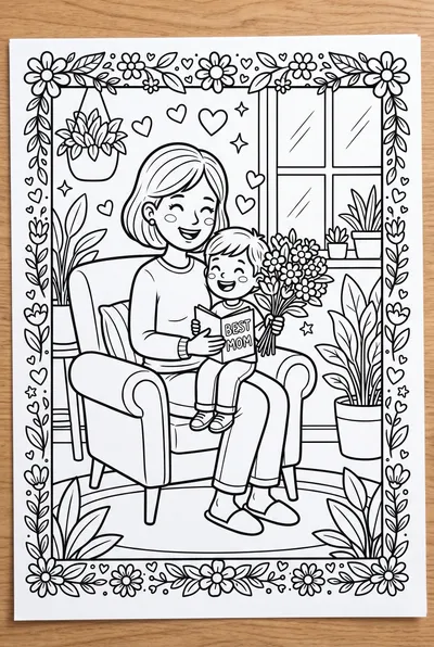 Joyful Mother's Day Scene