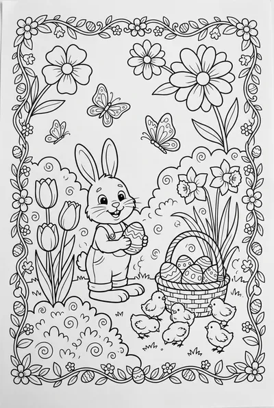 Joyful Bunny Easter Egg Hunt